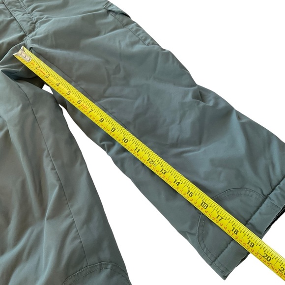 FERA Insulated Ski Snow Pants Youth/Kids 7 Blue Adjustable Waist Cargo Pockets - Picture 10 of 12